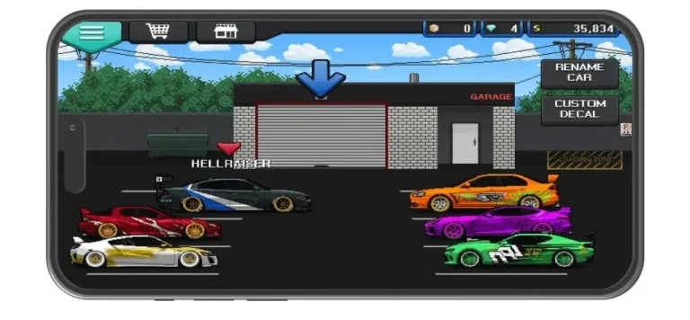 bestest car in pixel car racer